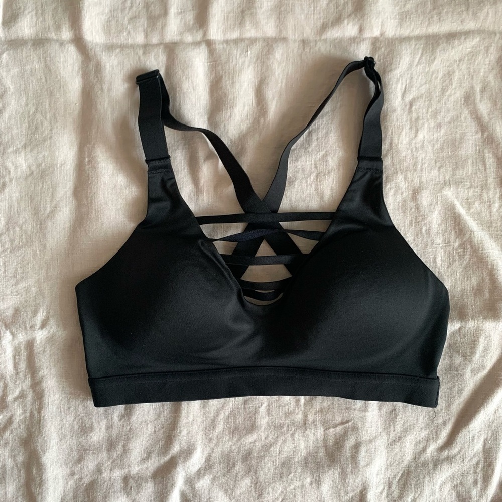 Victoria’s Secret Sports Bra, EUC, S, black